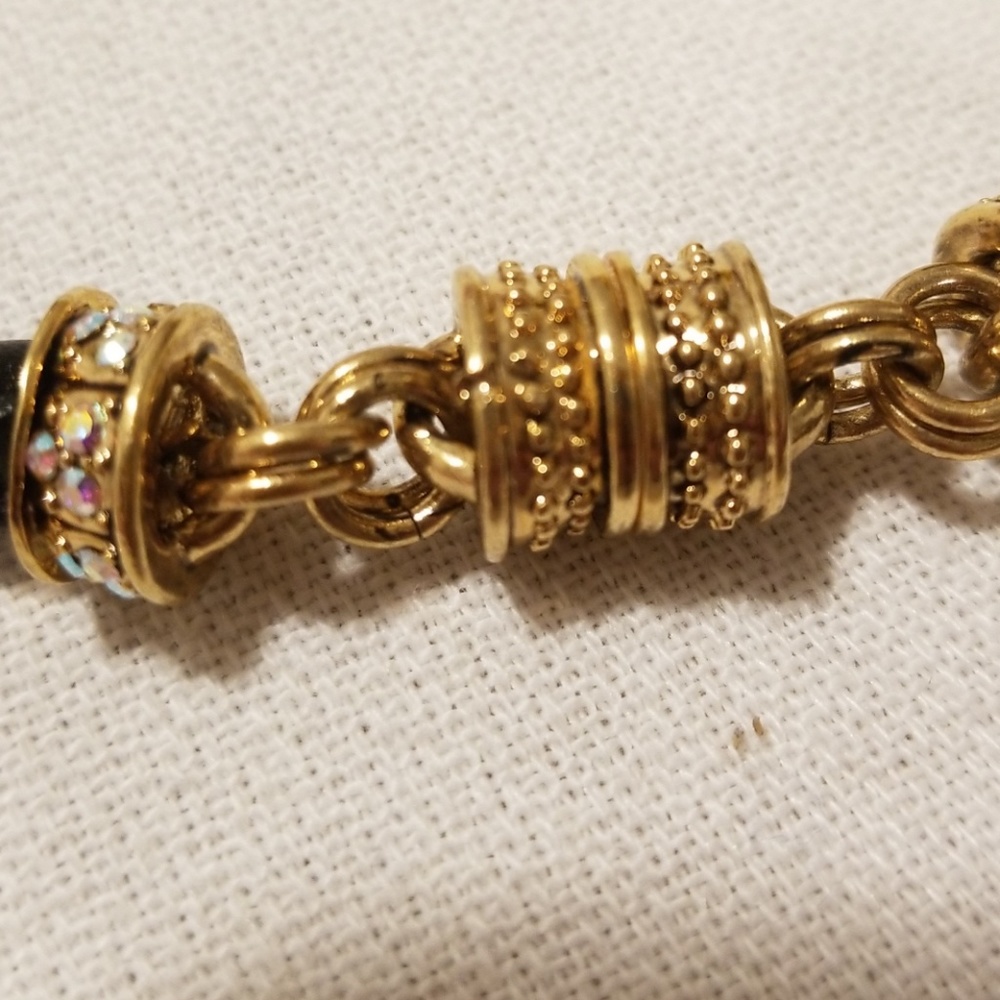 Braided leather chocker, new - Picture 9 of 11